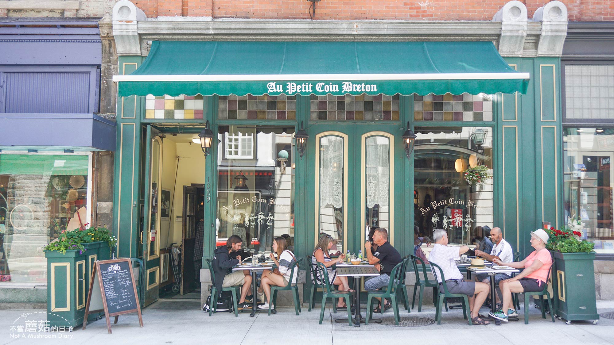 魁北克 加拿大 餐廳 必吃 可麗餅 Au Petit Coin Breton
