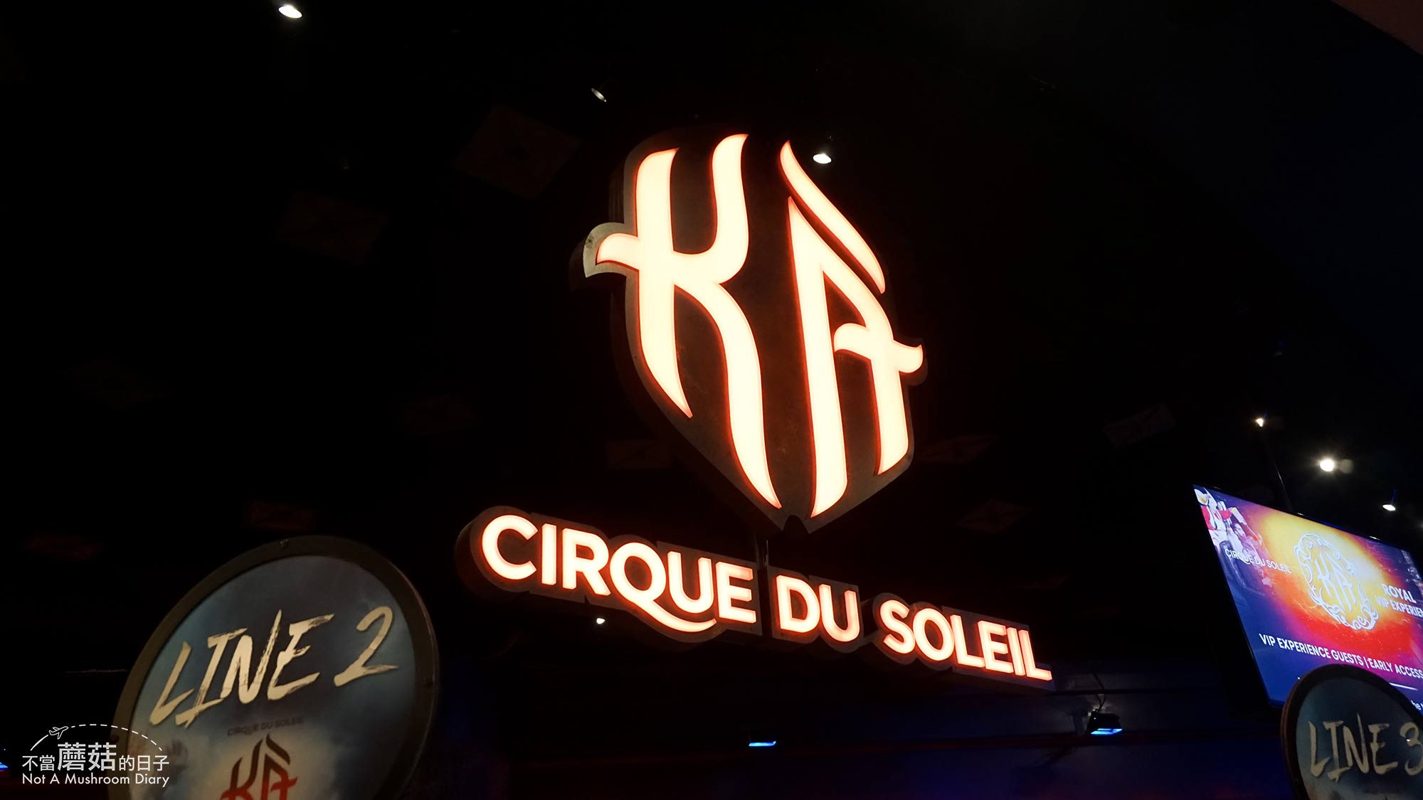 拉斯維加斯 賭城 美國 景點 太陽馬戲團 Show O show 座位