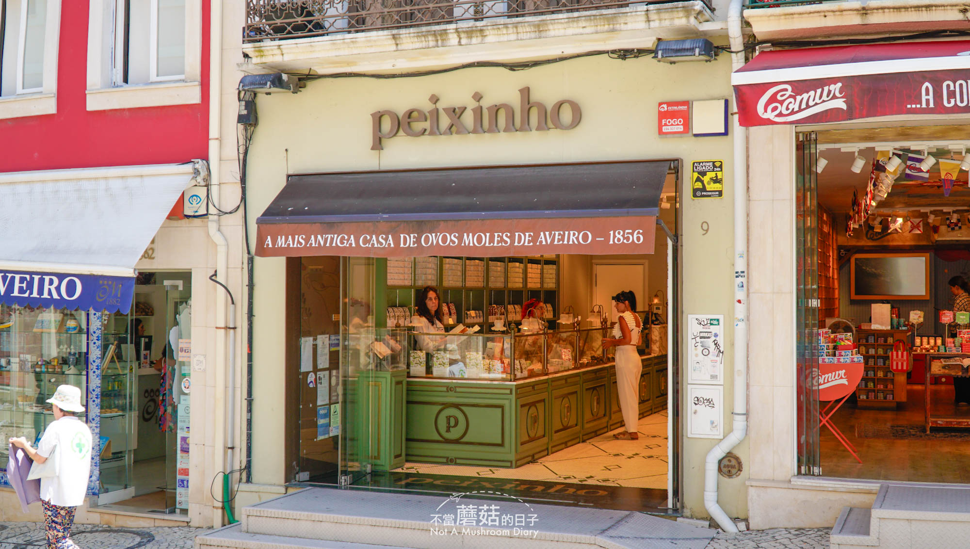 阿威羅 Aveiro 景點 地圖 一日遊 自駕 必去 Peixinho Ovos Moles