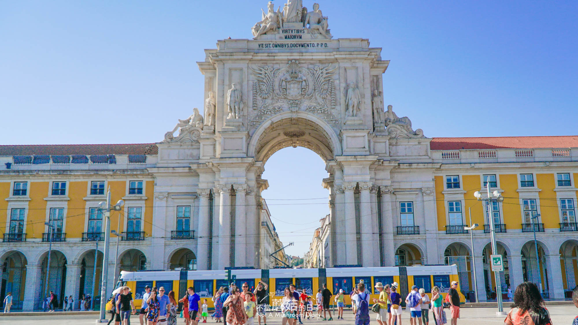 里斯本 葡萄牙 景點 推薦 自由行 自由大道 Av. de Liberdade 光復廣場 Praça dos Restauradores 羅西歐廣場 Rossio 奧古斯塔街 R. Augusta 商業廣場 Praça do Comércio