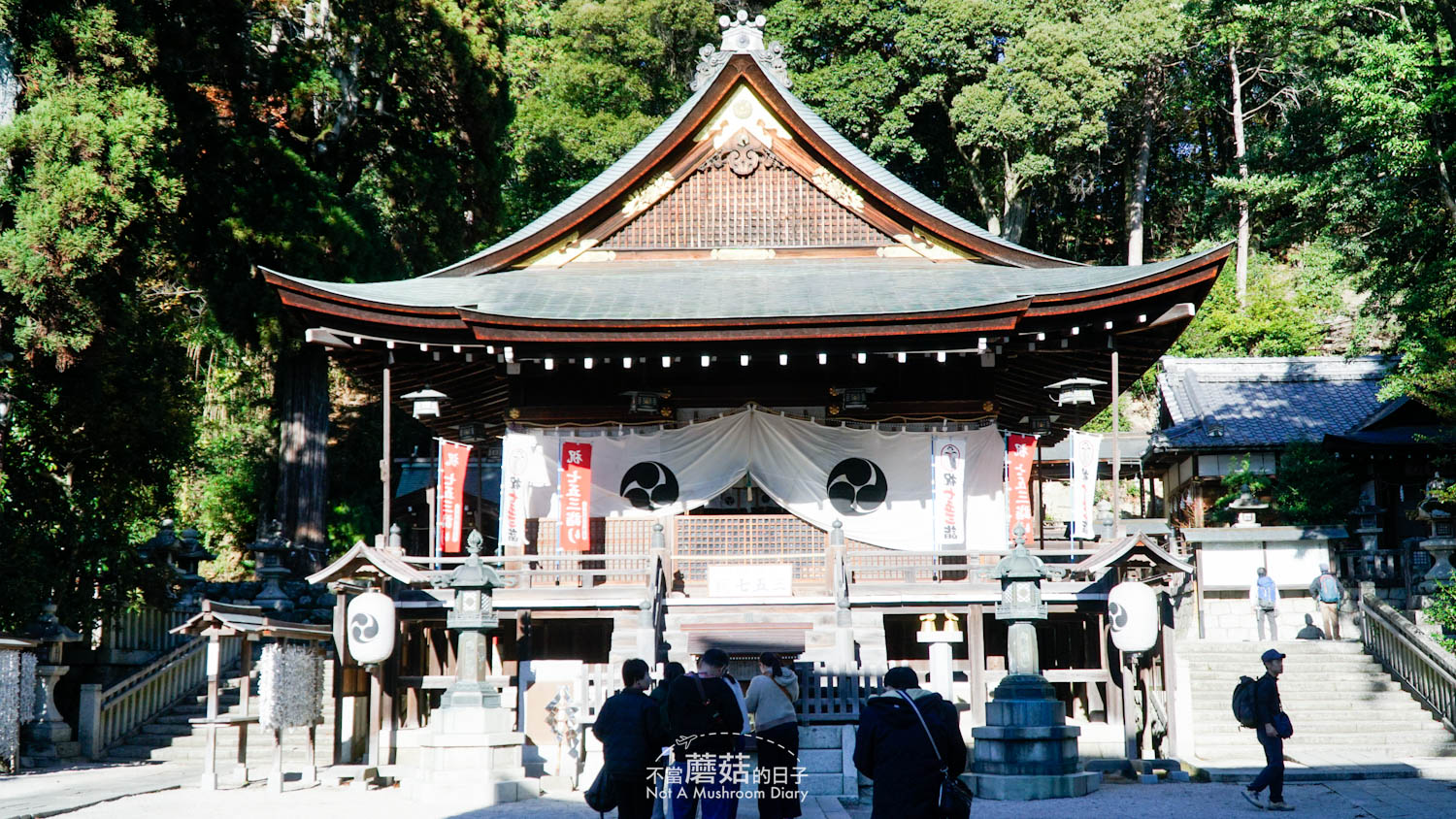八幡堀 京都 一日遊 景點 近江八幡 交通 日牟禮乃舍 日牟禮八幡宮 八幡展望台 八幡山纜車 八幡山城