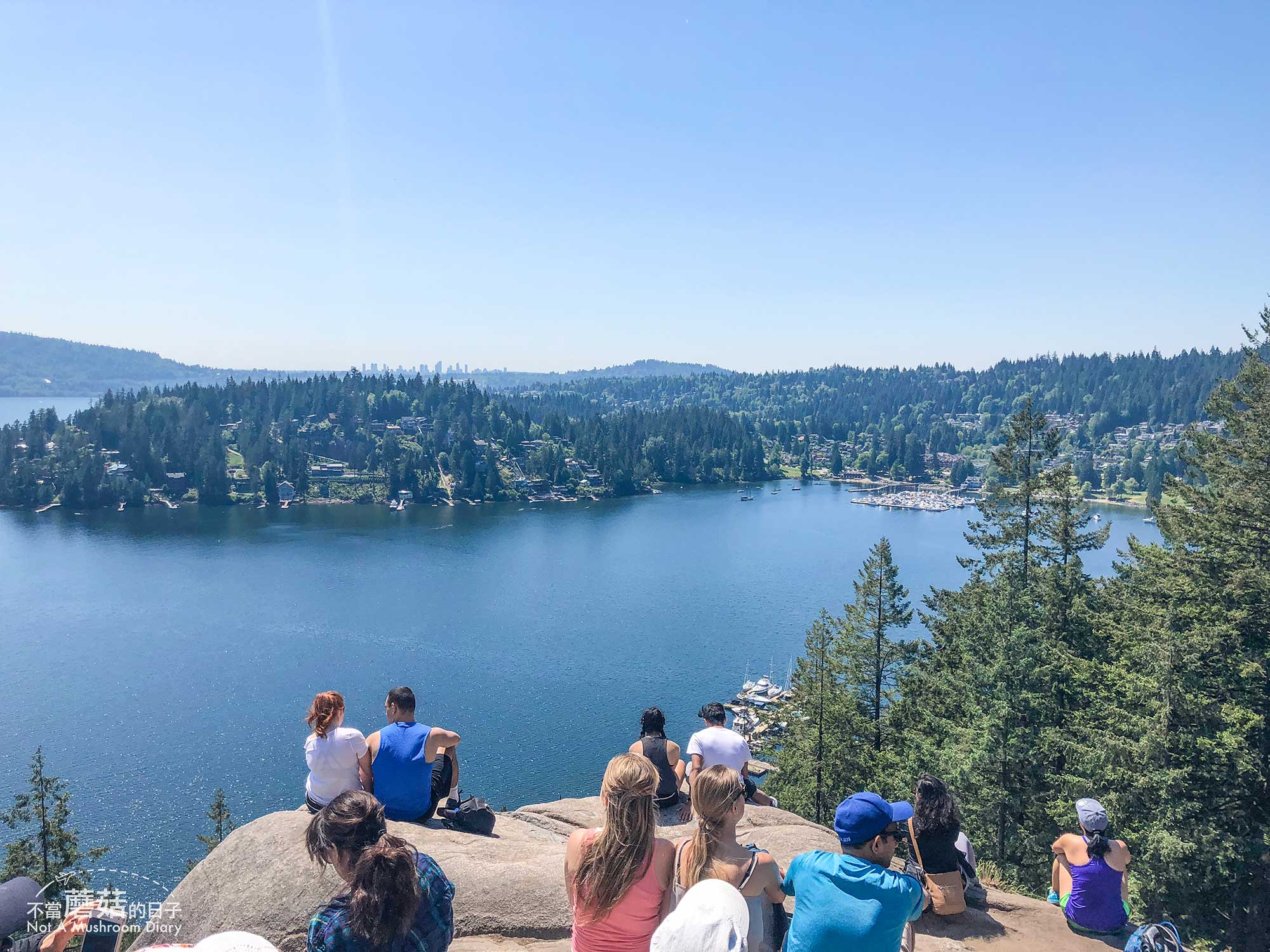 溫哥華 加拿大 景點 爬山 健行 步道 Deep Cove Quarry Rock