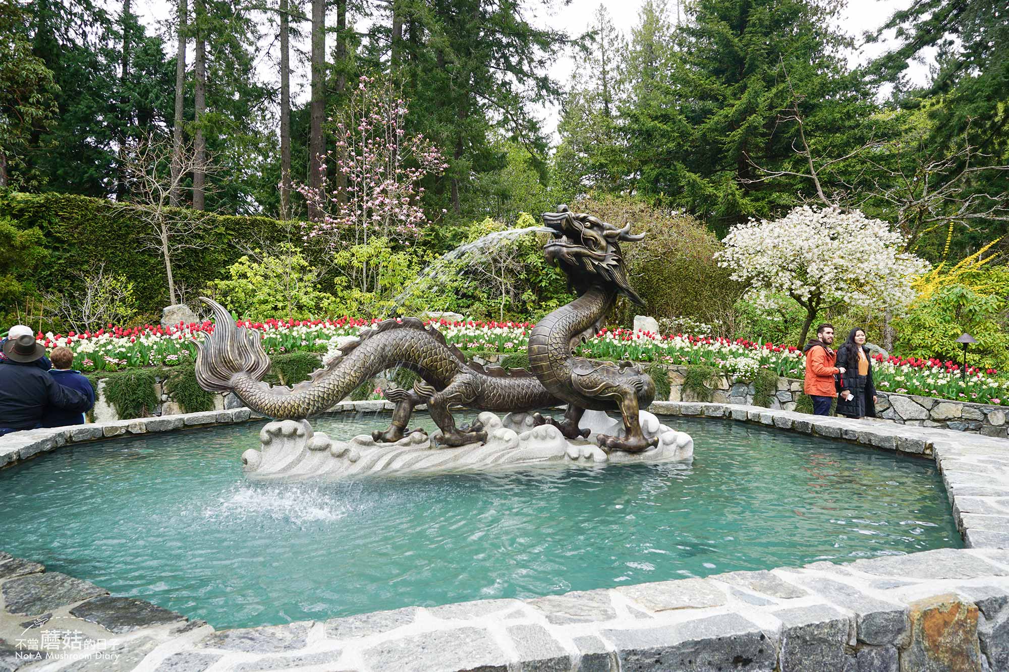 維多利亞 溫哥華島 加拿大 景點 布查花園 Butchart Garden